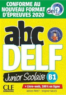Okładka książki ABC DELF Junior Scolaire B1 książka + CD