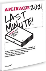 Aplikacje Last Minute 2021. Autor: Bogusław Gąszcz. Multiszop.pl Okładka książki Aplikacje Last Minute 2021