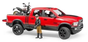 Opakowanie Auto Dodge RAM 2500 Power Wagon z motocyklem