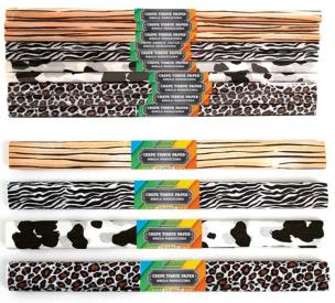 Opakowanie Bibuła marszczona mix zwierzęta 1szt