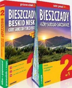 Okładka książki Bieszczady, Beskid Niski, Góry Sanocko-Turczańskie