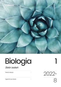 Okładka książki Biologia Egzamin ósmoklasisty Zbiór zadań Tom 1