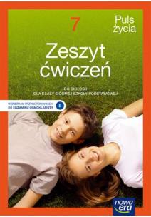 Okładka książki Biologia Puls życia zeszyt ćwiczeń dla klasy 7 szkoły podstawowej EDYCJA 2021-2023
