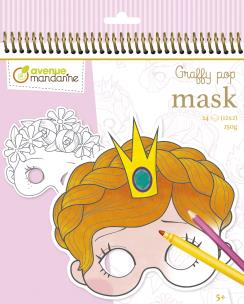 Opakowanie Blok z maskami Graffy Pop Mask Dziewczyna
