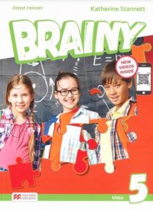 Brainy 5 WB MACMILLAN. Autor: Katherine Stannett. Multiszop.pl Okładka książki Brainy 5 WB MACMILLAN