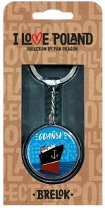 Opakowanie Brelok I love Poland Gdańsk ILP-BRE-A-GD-07