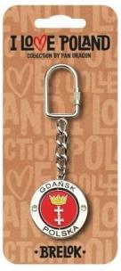 Opakowanie Brelok I love Poland Gdańsk ILP-BRE-C-GD-02