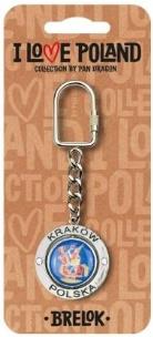 Opakowanie Brelok I love Poland Kraków ILP-BRE-C-KR-02