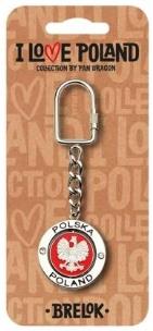 Opakowanie Brelok I love Poland Polska ILP-BRE-C-PL-03