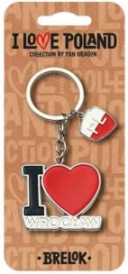 Opakowanie Brelok I love Poland Wrocław ILP-BRE-B-WR-05