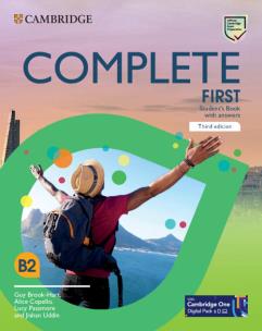 Complete First Student's Book with Answers. Autor: Brook-Hart Guy, Copello Alice, Passmore Lucy, Uddin Jishan. Multiszop.pl Okładka książki Complete First Student's Book with Answers
