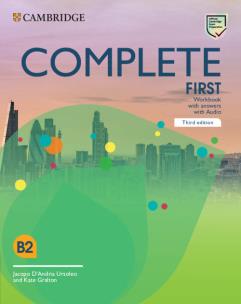 Complete First Workbook with Answers with Audio. Autor: D'Andria Ursoleo Jacopo. Multiszop.pl Okładka książki Complete First Workbook with Answers with Audio