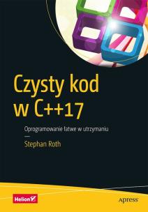 Okładka książki Czysty kod w C++17.