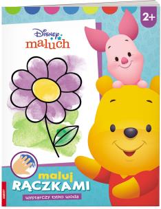 Okładka książki Disney maluch Maluj rączkami MWR-9202