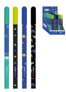 Opakowanie Długopis ścieralny Game Over niebieski (36szt)