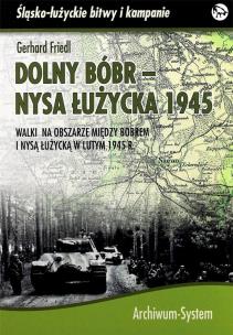 Okładka książki Dolny Bóbr - Nysa Łużycka 1945 TW