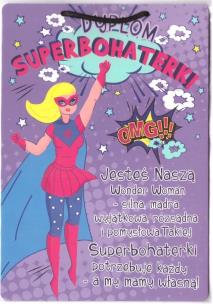 Opakowanie Dyplom - Superbohaterka