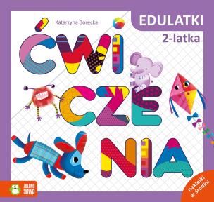Okładka książki Edulatki. Ćwiczenia 2-latka