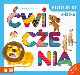 Okładka książki Edulatki. Ćwiczenia 3-latka