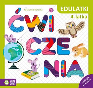 Okładka książki Edulatki. Ćwiczenia 4-latka