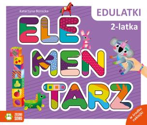 Okładka książki Edulatki. Elementarz 2-latka
