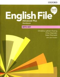 Okładka książki English File Advanced Plus Workbook with key
