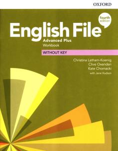 Okładka książki English File Advanced Plus Workbook