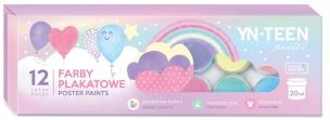Opakowanie Farby plakatowe Pastel 12 kolorów