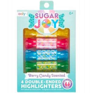 Opakowanie Flamastry pachnące dwie końcówki Cukierki 4 kolory