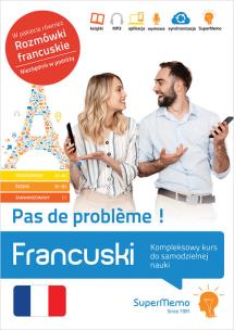 Francuski. Pas de problme ! Kompleksowy kurs. Autor: Pleciński Jacek, Plecińska Maria. Multiszop.pl Okładka książki Francuski. Pas de problme ! Kompleksowy kurs