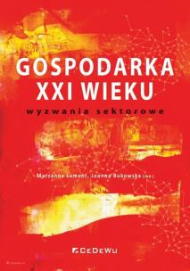 Okładka książki Gospodarka XXI wieku - wyzwania sektorowe