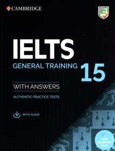 Opakowanie IELTS 15 General Training Student's Book with Answers with Audio with Resource Bank