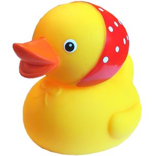 Kaczka w chustce. Wydawca: Hencz Toys. Multiszop.pl Opakowanie Kaczka w chustce