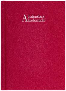 Okładka książki Kalendarz 2021/2022 akademicki A5 tygodniowy NATURA bordo