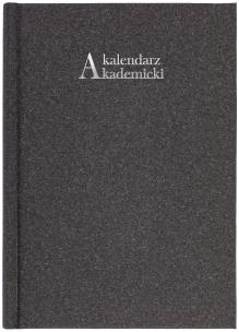 Okładka książki Kalendarz 2021/2022 akademicki A5 tygodniowy NATURA czarny