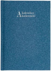 Okładka książki Kalendarz 2021/2022 akademicki A5 tygodniowy NATURA granat