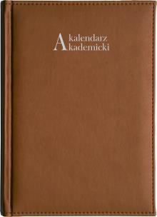 Okładka książki Kalendarz 2021/2022 akademicki A5 tygodniowy VIVELLA brąz