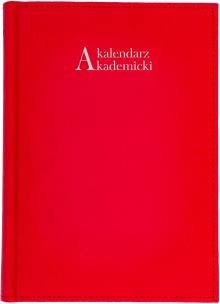 Okładka książki Kalendarz 2021/2022 akademicki A5 tygodniowy VIVELLA czerwony