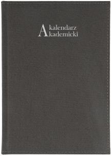 Okładka książki Kalendarz 2021/2022 akademicki A5 tygodniowy VIVELLA DENIM szary