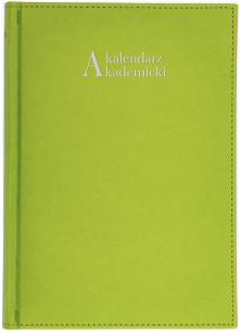 Okładka książki Kalendarz 2021/2022 akademicki A5 tygodniowy VIVELLA seledyn