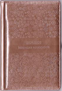 Okładka książki Kalendarz nauczyciela 2021/2022 brąz WYPIÓR