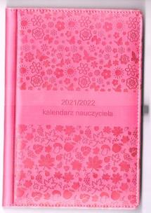 Okładka książki Kalendarz nauczyciela 2021/2022 różowy WYPIÓR
