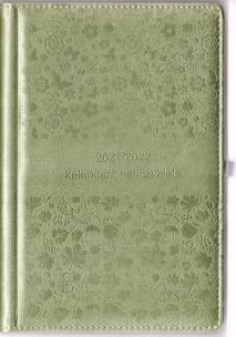 Okładka książki Kalendarz nauczyciela 2021/2022 seledyn WYPIÓR