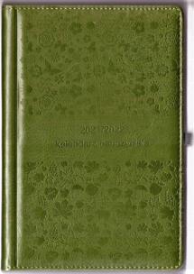 Okładka książki Kalendarz nauczyciela 2021/2022 zielony WYPIÓR