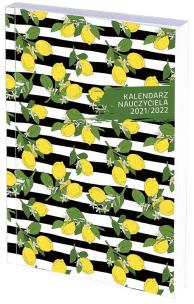 Opakowanie Kalendarz nauczyciela B6 2021/2022 tyg. PCV cytr.