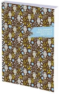 Opakowanie Kalendarz nauczyciela B6 2021/2022 tyg. PCV sowy