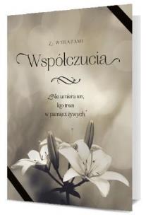 Opakowanie Karnet Kondolencje K. B6-1888