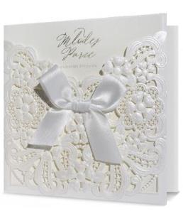 Opakowanie Karnet kwadratowy Ślub KL HM100-1006