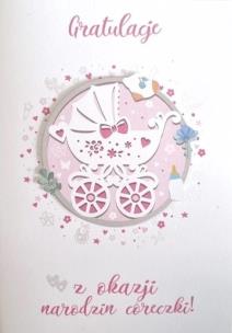 Opakowanie Karnet Narodziny GM-714