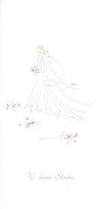 Opakowanie Karnet Ślub DL S30 - W Dniu Ślubu Para Młoda